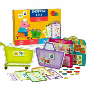 Shopping list game set