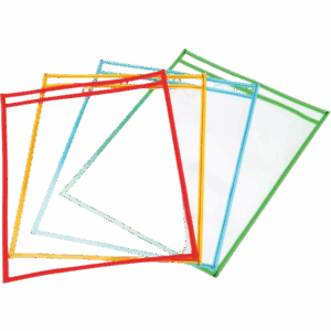 Top-Loading Dry Erase Sleeves